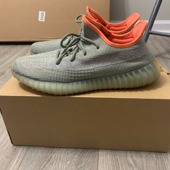 Yeezy 350 Boosts Desert Sage sz 11.5 main image 4
